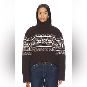 Lovers + Friends Fairisle Turtleneck